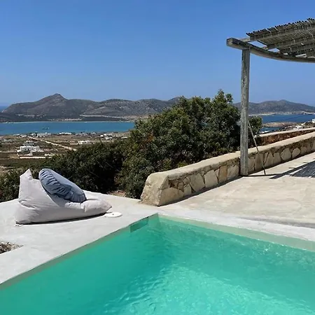 빌라 Cute 1 Bedroom Sunset Amazing Sea Views Private Plunge Pool Agios Georgios 안디파로스